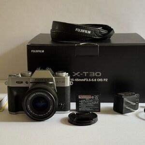 Fujifilm X T30 with Lens Silver